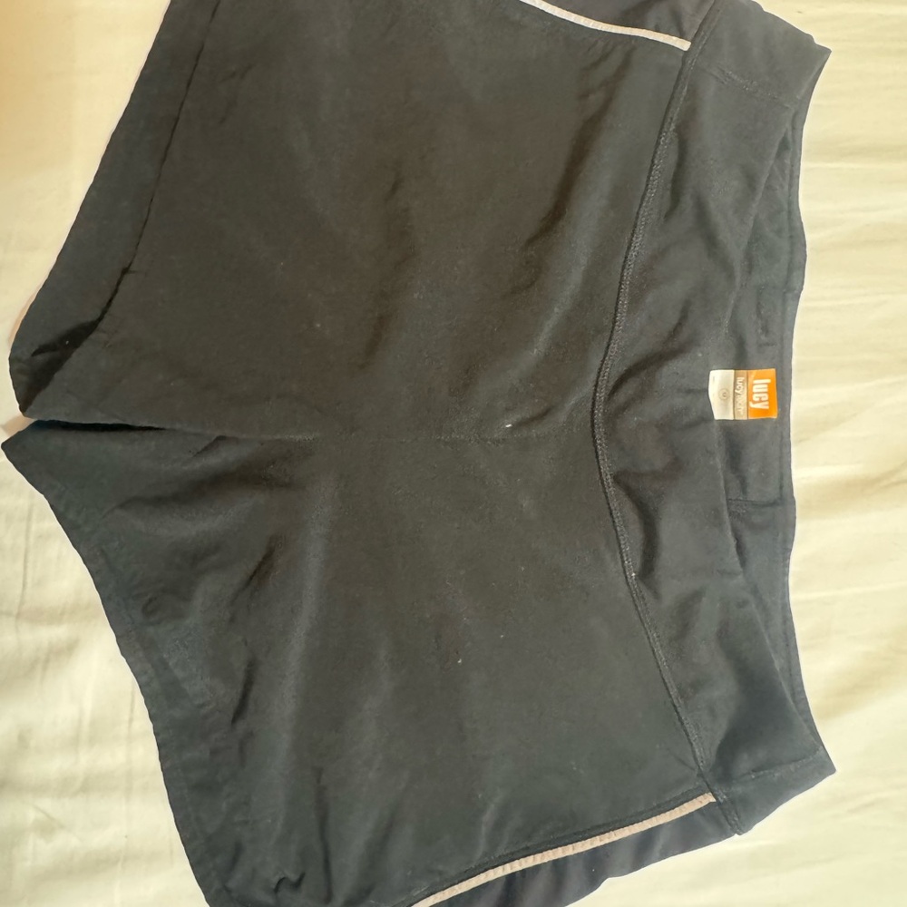Lucy Black Athletic Shorts